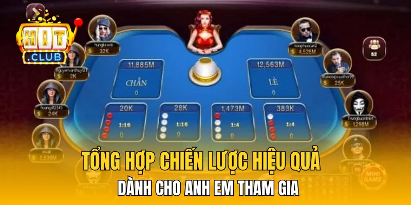 Tổng hợp chiến lược hiệu quả dành cho anh em tham gia